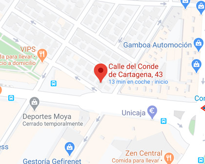 Notaría en Madrid Mapa
